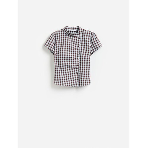 Reserved Bluza s asimetričnim kopčanjem - šaren Cene