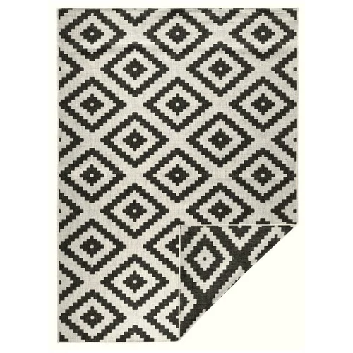 NORTHRUGS krem-crni vanjski tepih Malta, 120 x 170 cm