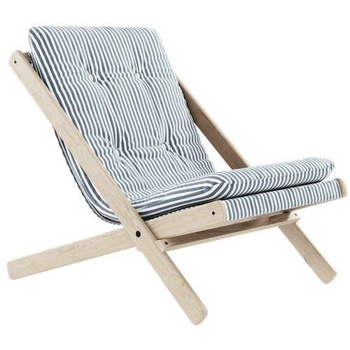 Karup Design Zložljiv fotelj Boogie Raw/Beach Blue Cene