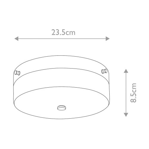 Elstead TAMAR-F-M-PG-LED Kupatilsko stropno svetlo TAMAR 1xGX53/5,7W/230V IP44 Slike