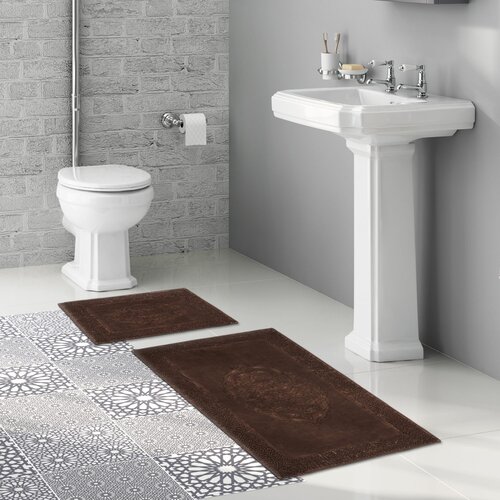 Lessentiel Maison set 2 prostirke za kupatilo Tamnobraon Cene