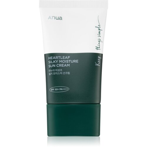 Anua Heartleaf Silky Moisture Sun Cream dnevna intenzivna hidratantna krema SPF 50+ 50 ml Cijene