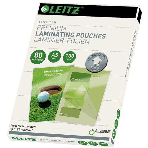 Leitz Komplet od 100 vrećica za laminiranje, A5 125 mikrona Slike