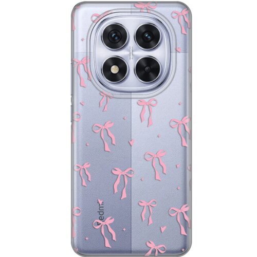  Torbica Silikonska Print Skin za Xiaomi Redmi Note 14 Pro 5G (EU) Cute Bow Cene