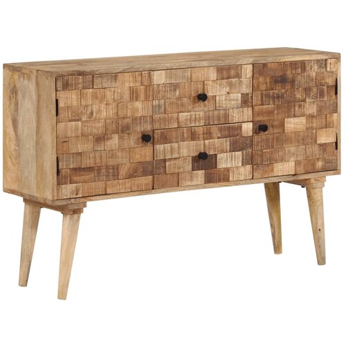 vidaXL Komoda 110x30x70 cm trden mangov les Cene