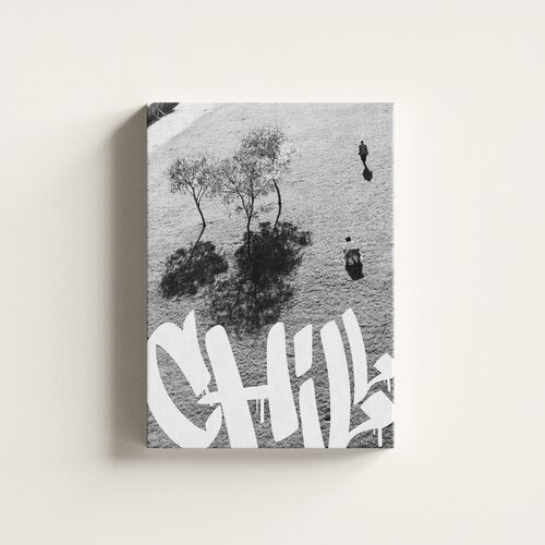  Chill premium štampa - urbana oaza u betonskoj džungli Cene