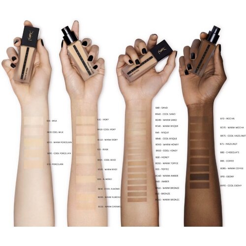 Yves Saint Laurent Encre de Peau All Hours Foundation dugotrajni puder SPF 20 nijansa BD 85 Warm Coffee 25 ml Cijene