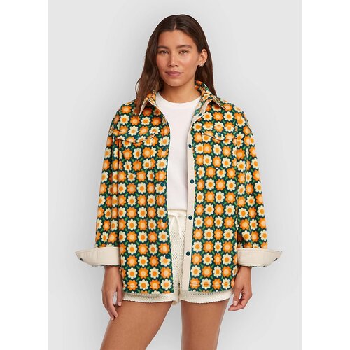 O'neill O'Riginals Superfleece Srajca green retro flower Cene