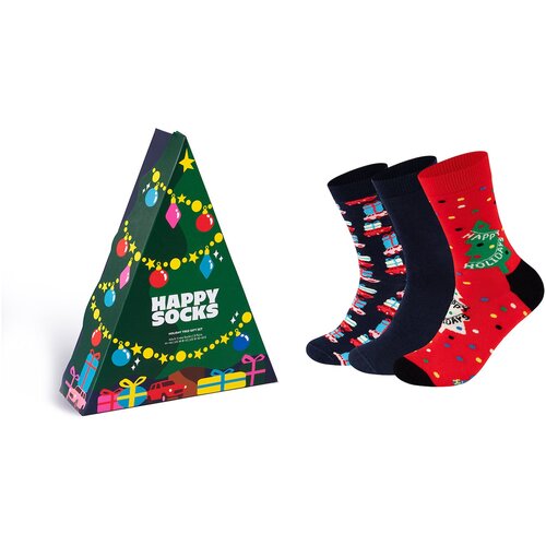 Happy Socks Set čarapa Holiday Tree, 3 para, &amp;Scaron;arene Slike