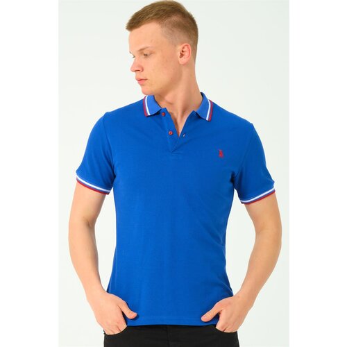Dewberry T8594 MEN'S T-SHIRT-SAX-2 Cene