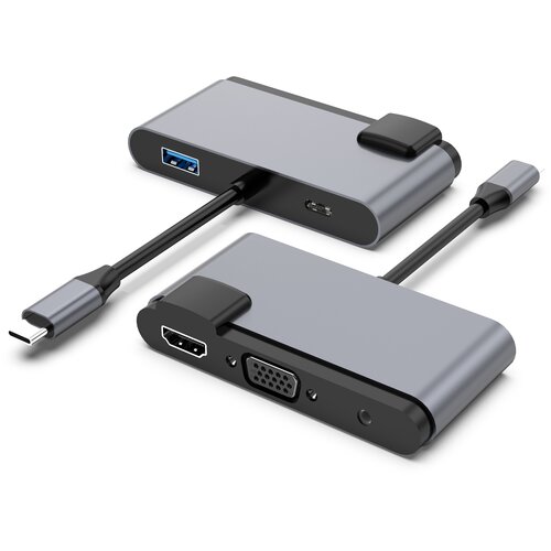 INF 5-v-1 usb-c zvezdišče s hdmi, vga, usb 3.0, zvokom in polnjenjem pd, (21778806) Cene
