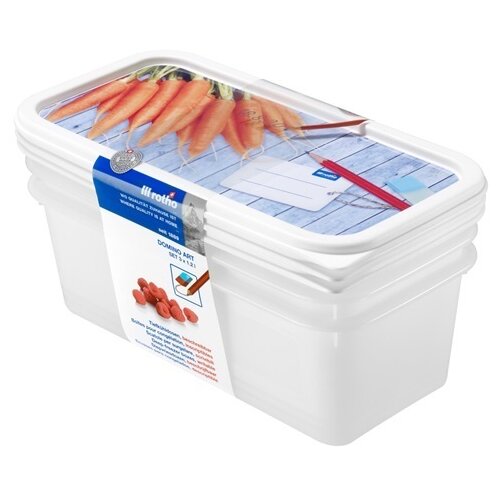 Domino set posuda za zamrzivač 3 x 1,2 L Cijene