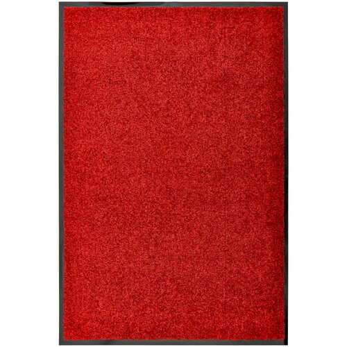 vidaXL Pralni predpražnik rdeč 60x90 cm Cene