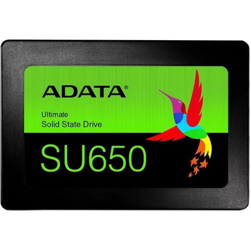 Adata SSD 256GB AD SU650 SATA 3D Nand 2.5"