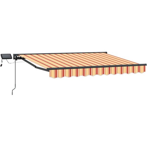  Ročno senčilo s LED-ji Rumena in oranžna 3,5 x 2 m, (5000204838) Cene