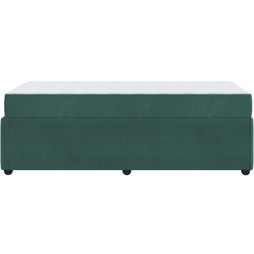  Krevetna konstrukcija Tamnozelena 80 x 200 cm tkanina Slike