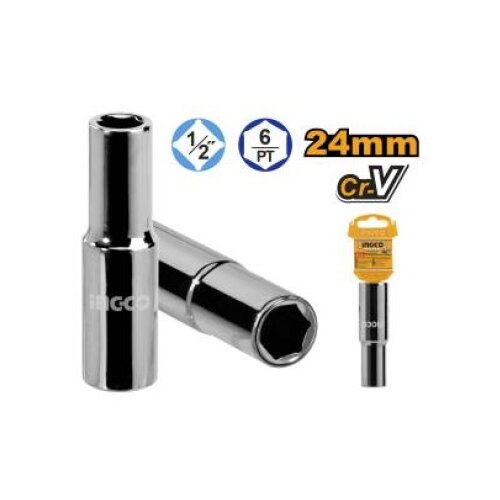 Ingco hhast12243l produžena gedora 1/2" 24mm ( HHAST12243L ) Cene