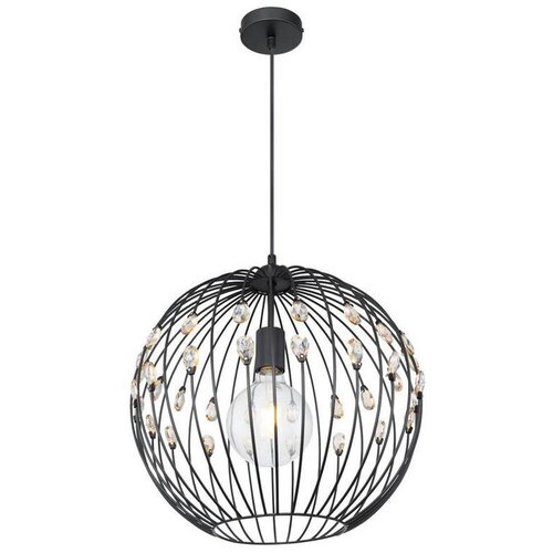Globo 16029H1 -  Visilica na sajli HANAKO 1xE27/60W/230V, prečnik 40 cm Cene