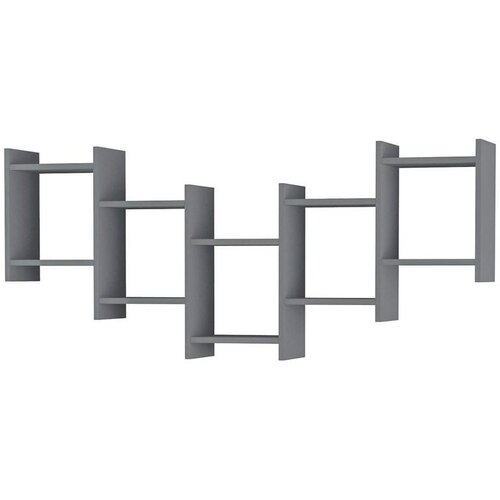 Livetastic Stenski Regal Bat, Antracit Slike