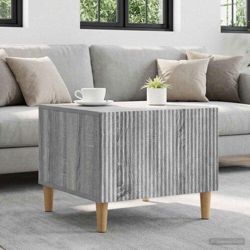  Kava Stol Siva sonoma 49 x 50 x 40 cm Konstruirano drvo Cene