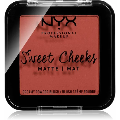 NYX Professional Makeup Sweet Cheeks Blush Matte rdečilo odtenek SUMMER BREEZE 5 g
