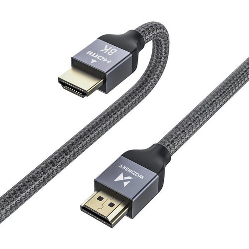 Wozinsky Kabel HDMI 2.1 8K 60 Hz 48 Gbps 4K 120 Hz 2K 144 Hz 1 m srebrn, (21091097) Cene