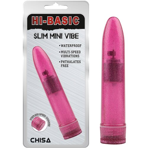 Chisa roze vibrator Slim Mini Vibe Pink Slike