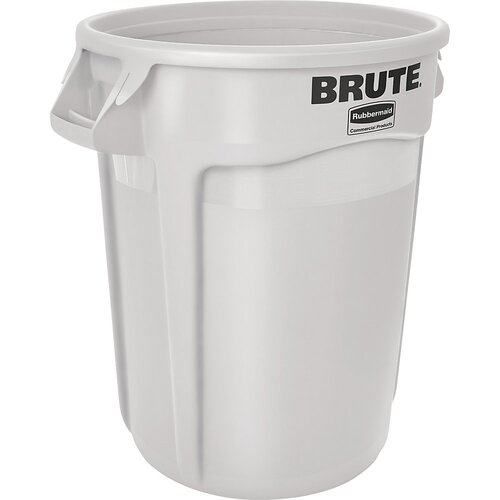 Rubbermaid Univerzalni vsebnik BRUTE®, okrogel, prostornina 121 l, bela Cene