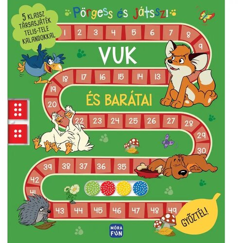Móra Zavrtite in igrajte! - Vuk in prijatelji 5 odličnih družabnih iger, polnih dogodivščin Cene