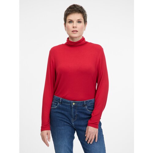 Orsay Red women's long-sleeved T-shirt - Women's Cijene
