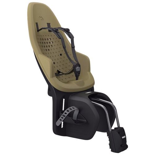 Thule yepp 2 maxi dečije sedište za bicikl zadnje na ram - fennel tan Slike