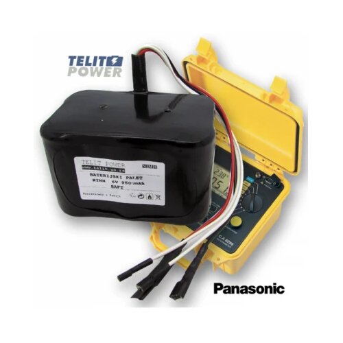 Telit Power Baterija za CHAUVIN ARNOUX TIP 6250 NiMH 6V 9500mAh SAFT Cene