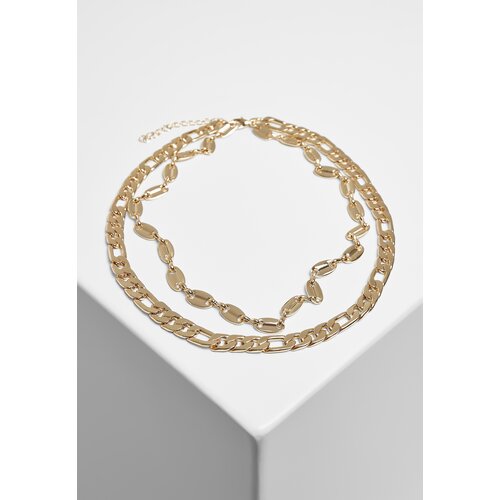 Urban Classics Accessoires Layering Basic Necklace Gold Slike