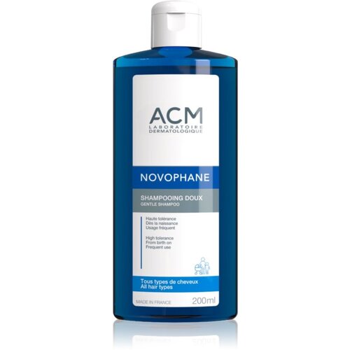 Acm Novophane Gentle Shampoo ekstra nežen &amp;scaron;ampon za vse tipe las 200 ml Slike