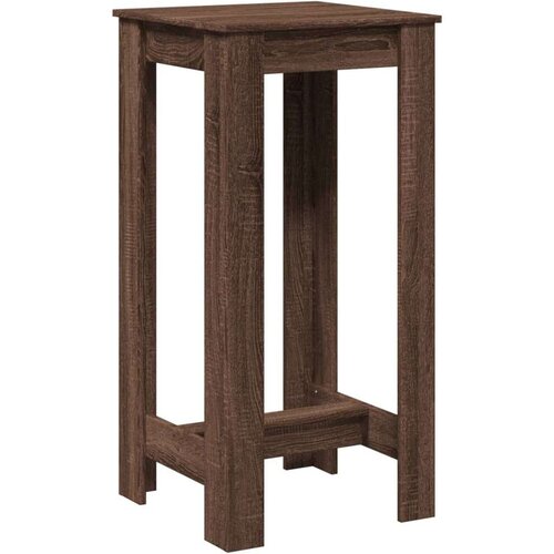 VidaXL Barski stol smeđa boja hrasta 51x50x103,5 cm konstruirano drvo Slike