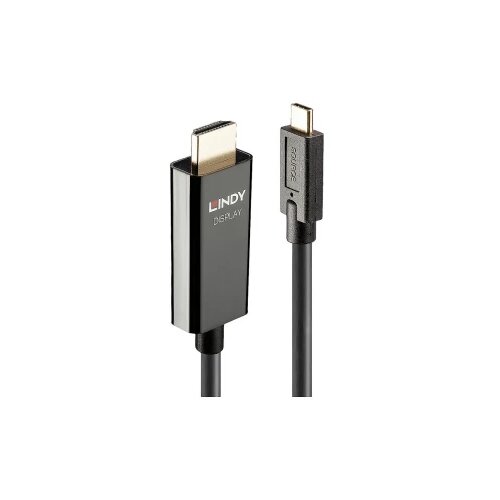 Lindy priključni kabel USB-C™ utikač, HDMI-A utikač 10 m crna 43317 USB-C™ Display kabel Cijene