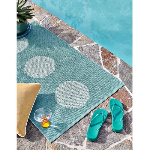 Pappelina Tirkizni unutarnji i vanjski tepih 70x50 cm Vera Pop Jade &amp;ndash; Slike