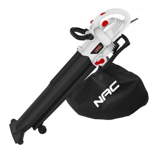NAC VBE300A-AS-WS-CH Electric leaf blower 3000 W 270 km /h Black, White Slike