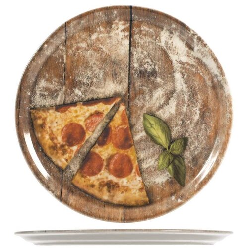 Saturnia Pizza krožnik Napoli / 33cm / Flour / 6kos, (21364692) Cene