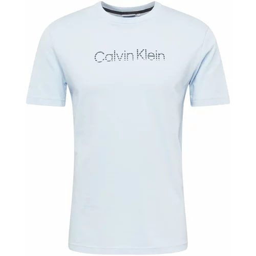 Calvin Klein Majica 'Degrade' svetlo modra / črna