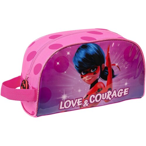  Toaletna torbica za &amp;scaron;olo Lady Bug Fuksija 26 x 16 x 9 cm Slike