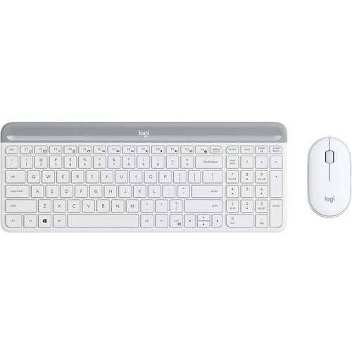 Logitech Tipkovnica in mi&amp;scaron;ka Slim Wireless Combo MK470, bela, SLO g. Slike