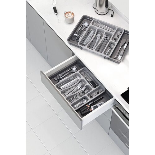 Evila Originals Organizator za ladice sivi Slike