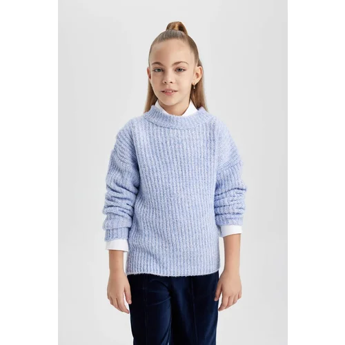 Defacto Girl's Crew Neck Sweater