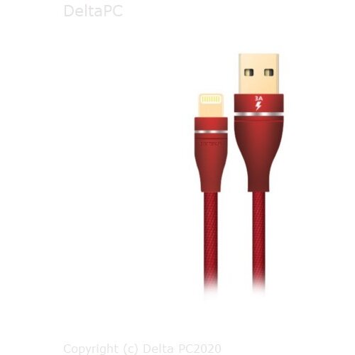Hytech Lightning kabel 3A 1m HY-X320 Crveni Slike