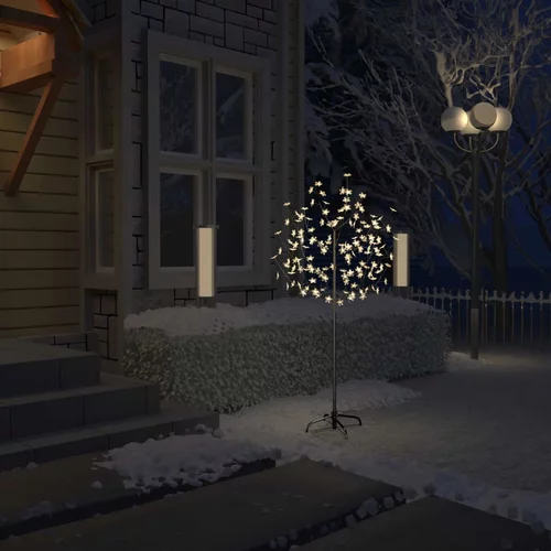  Božićno drvce sa 120 LED žarulja toplo bijelo svjetlo 150 cm