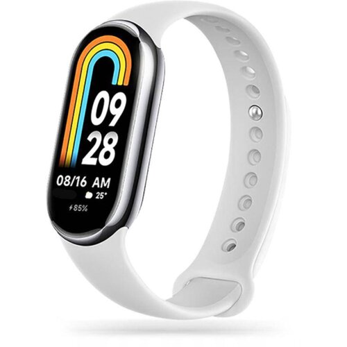 Onasi Silikonski pašček za uro Xiaomi Mi Band 8 - bel Cene