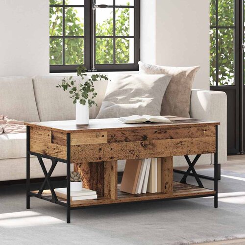  Kava Stol Staro drvo 100 x 55 x 48.5 cm Konstruirano drvo Cijene