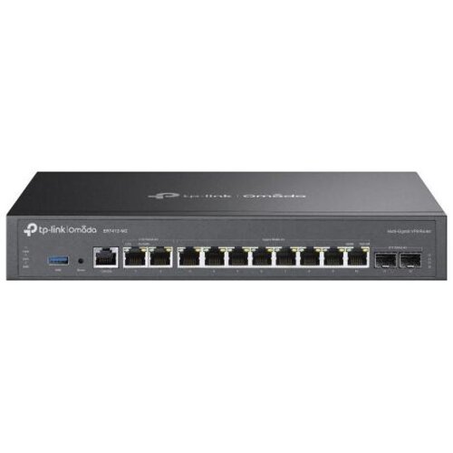 Tp-link Omada ER7412-M2 žični usmerjevalnik 2.5 Gigabit Ethernet, Gigabit Ethernet Črna Slike