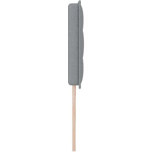 VidaXL naslon za glavu svjetlosiva platno 200 x 7 x 78 cm Slike